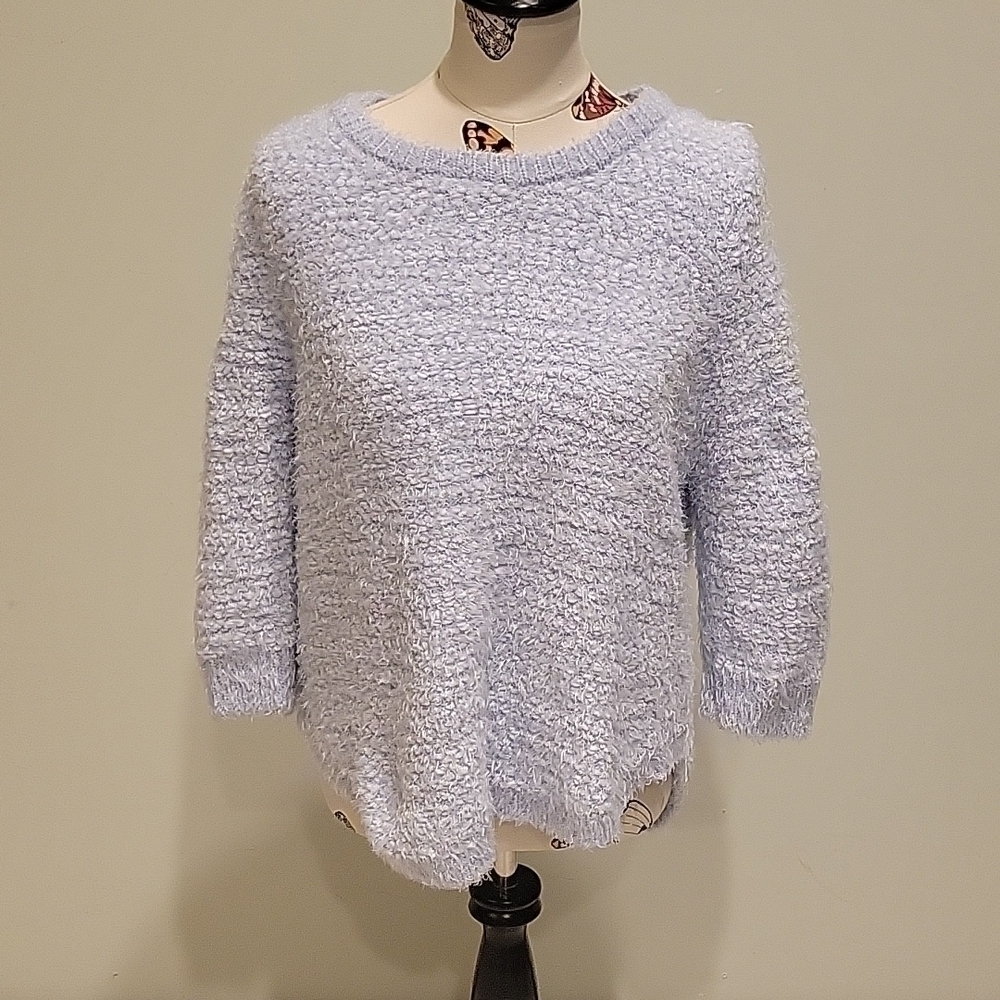 John Paul Richard periwinkle blue sweater